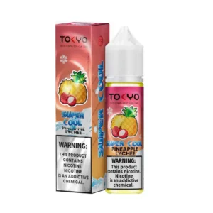 tokyo super cool pineapple lychee ice 12mg.webp